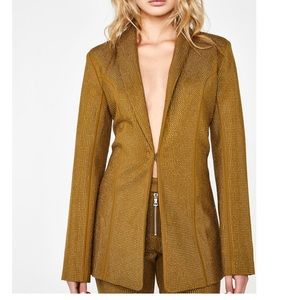 I AM GIA Gold Mariah Blazer